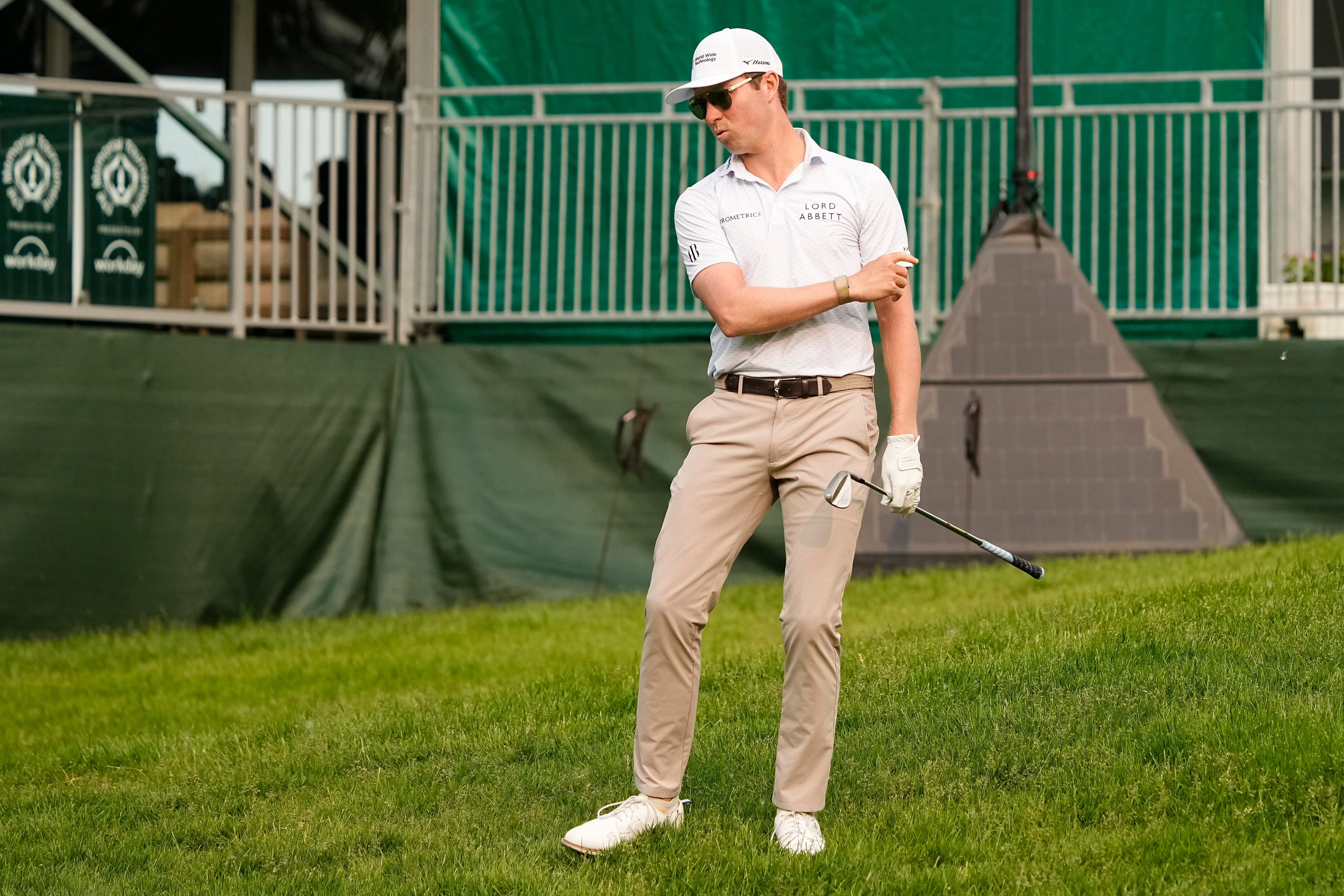 Ben Griffin at Muirfield Village - Image Source: Imagn